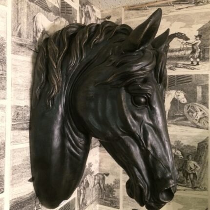 MAJESTIC HORSE HEAD WALL ART