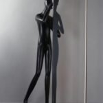 79'' BLACK LED NOVELTY FLOOR LAMP