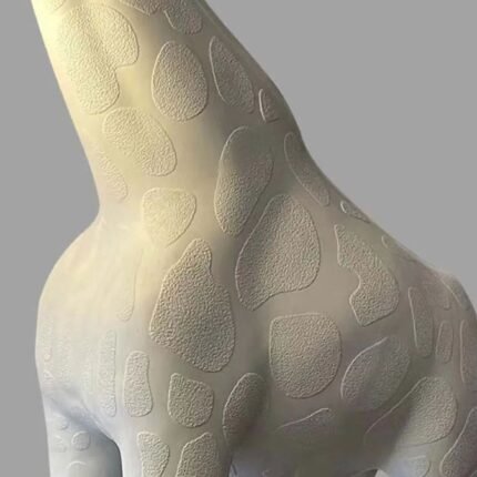 UNIQUE GIRAFFE SCULPTURE NOVELTY FLOOR LAMP