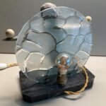 1920S ART DECO LADY LAMP BY L BRUNS