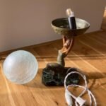 FRENCH ART DECO LADY LAMP BY ENRIQUE MOLINS BALLESTE