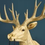 Wall Lamp Stag Harry Gold