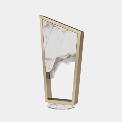 MONTAIONE GOLD PLATED CRYSTAL TABLE LAMP