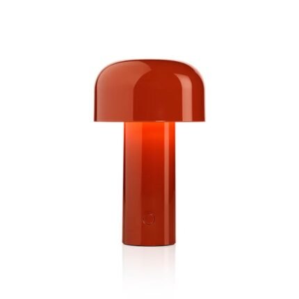 FLOS BELLHOP TABLE LIGHT BRICK RED