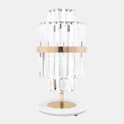 ELSIE CRYSTAL GLASS TABLE LAMP