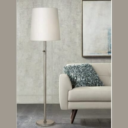 ROBERT ABBEY BUSTER CHICA BRASS FLOOR LAMP