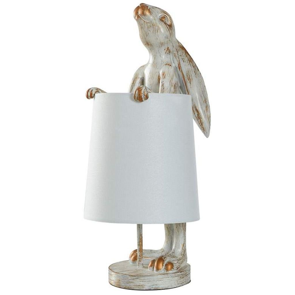 1 MALTA STANDING BUNNY ACCENT TABLE LAMP