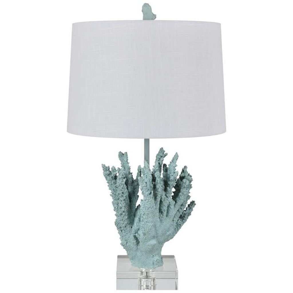 1 CRESTVIEW COLLECTION CORAL TABLE LAMP