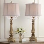 BARNES AND IVY DUBOIS CONSOLE TABLE LAMPS