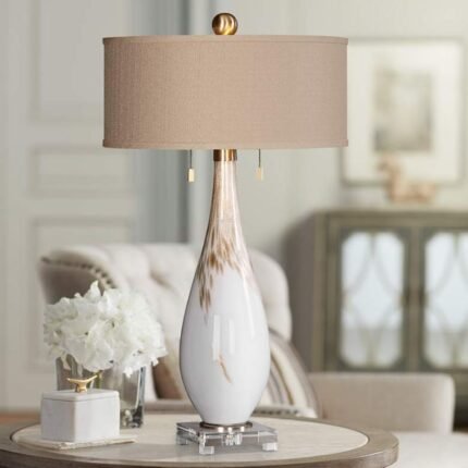 UTTERMOST CARDONI GLASS TABLE LAMP