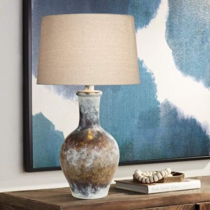 CEPEDA ADOBE HYDROCAL VASE TABLE LAMP