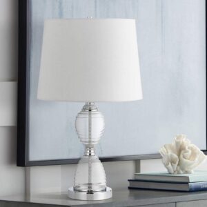 EDEN CLEAR GLASS ACCENT TABLE LAMP