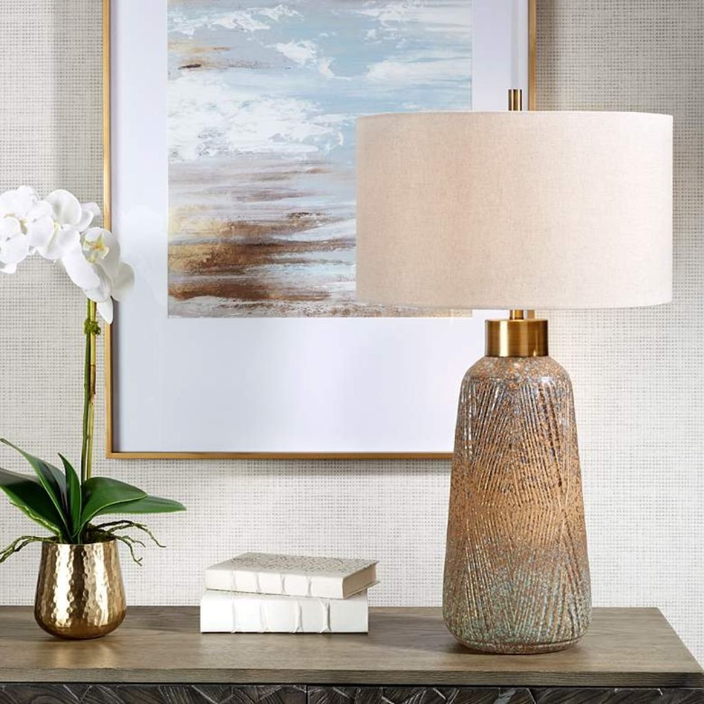 1 UTTERMOST WESTERN SKY CERAMIC TABLE LAMP