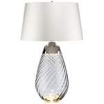 ART GLASS SMALL TABLE LAMP