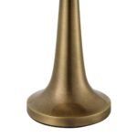 ANTIQUE BRASS DOME SHADE ACCENT TABLE LAMP