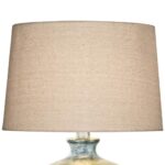 HYDROCAL VASE TABLE LAMP WITH LED BULB