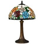 ANTIQUE BRONZE ACCENT TABLE LAMP