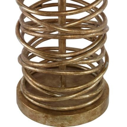 METAL RINGS MODERN COLUMN TABLE LAMP