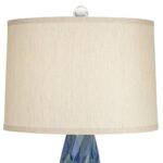POSSINI EURO CERAMIC TABLE LAMP MARBLE RISER