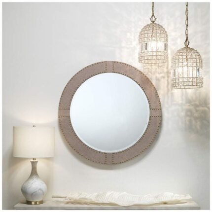 MILA GREY MARBLED CERAMIC TABLE LAMP