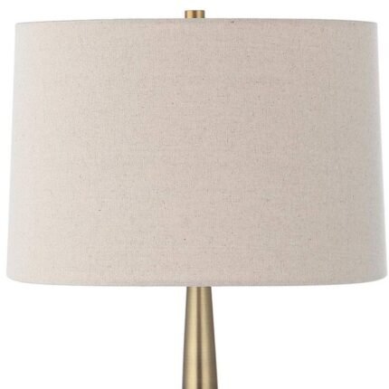 UTTERMOST MATTE BLACK GLASS TABLE LAMP