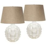 COSGROVE WHITE CERAMIC TABLE LAMP
