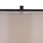 POSSINI DOUBLE SHADE MARBLE SCULPTURE LAMP