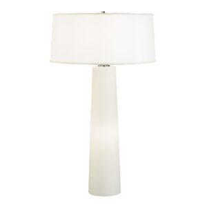ODELIA NIGHT LIGHT WHITE GLASS TABLE LAMP