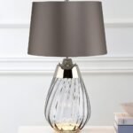 ART GLASS SMALL TABLE LAMP