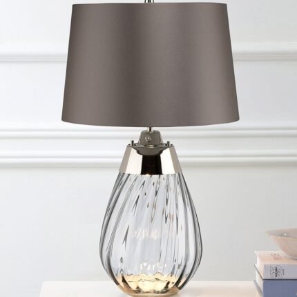 ART GLASS SMALL TABLE LAMP