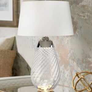 ART GLASS LARGE TABLE LAMP