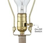 GLENN DAPPLED BEIGE TABLE LAMP