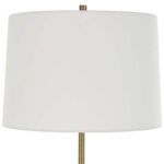 MODERN TEXTURED WHITE CERAMIC TABLE LAMP