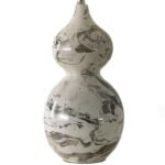 RIVER CERAMIC LARGE DOUBLE GOURD LAMP