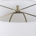 WHITE PORCELAIN TABLE LAMP