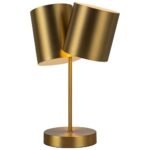 KEIKO BRUSHED GOLD TABLE LAMP
