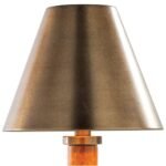 AMBER ATONE ACCENT TABLE LAMP