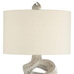 POSSINI SCULPTURAL RUSTIC MODERN TABLE LAMP