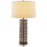 BRASS LASER CUT TABLE LAMP