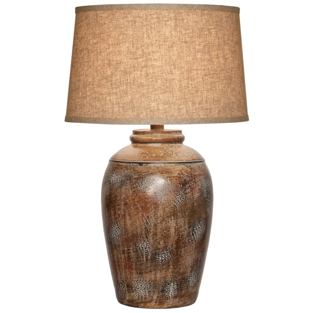 307_image1 BROWN HYDROCAL TABLE LAMP