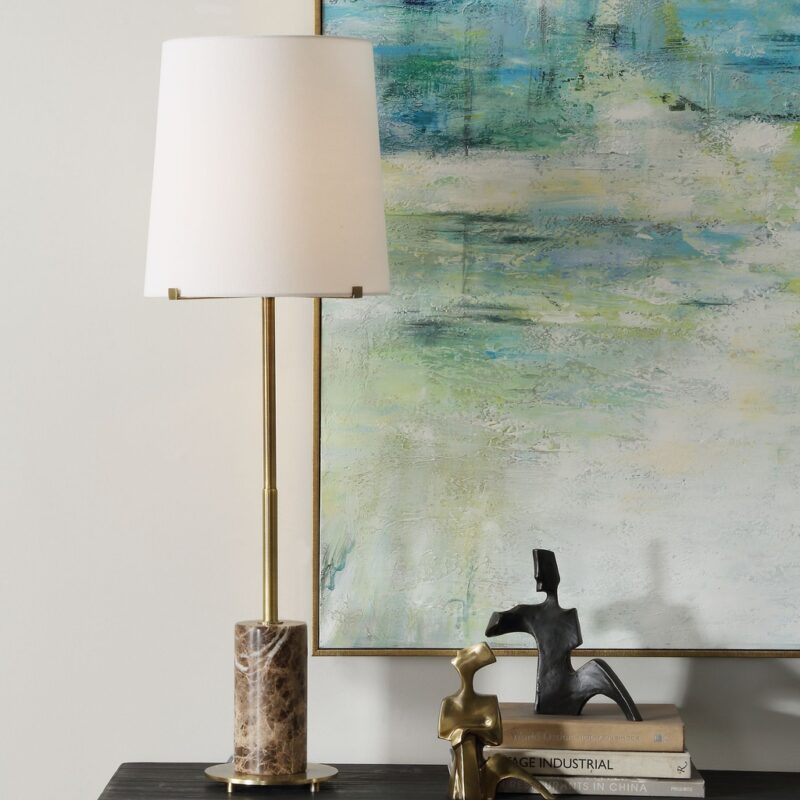 MARBLE BUFFET TABLE LAMP