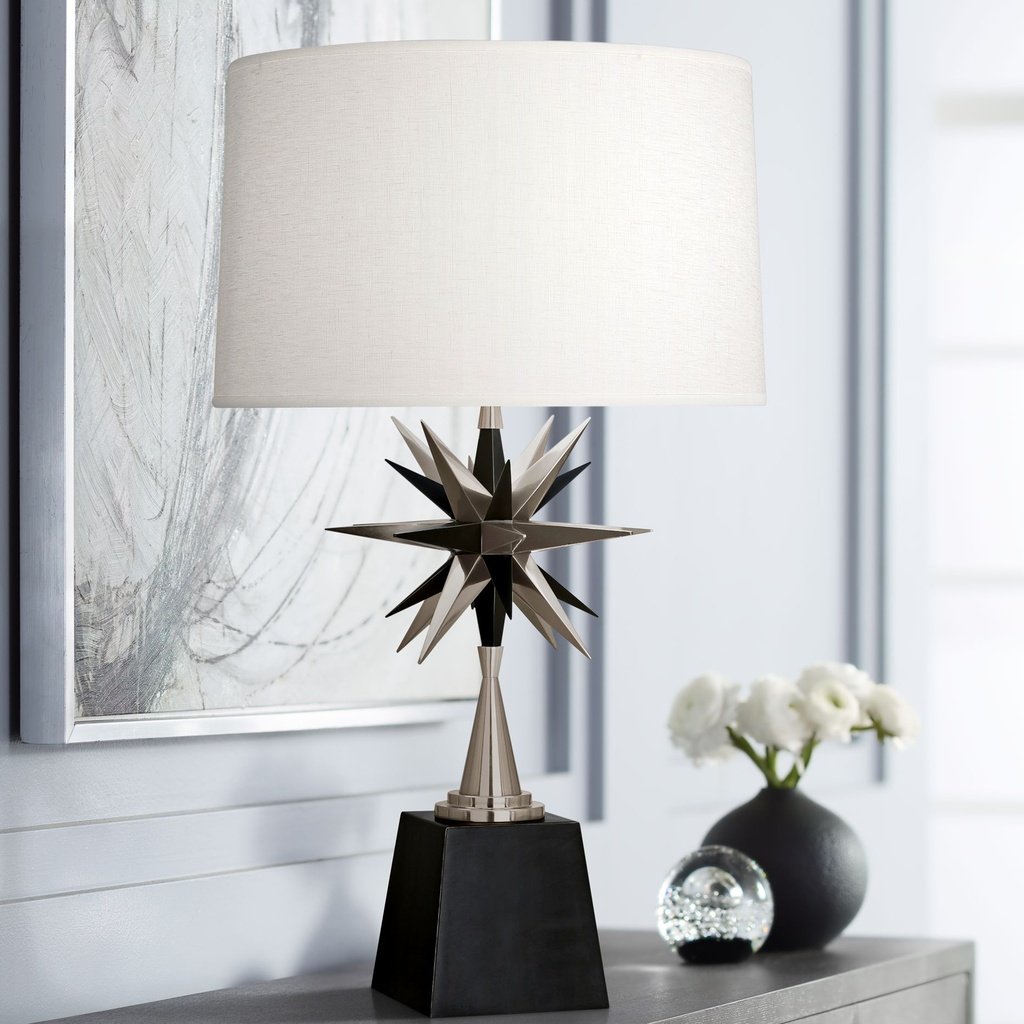 330_image2 COSMOS SILVER METAL TABLE LAMP