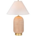 RAVEN AGED BRASS TABLE LAMP