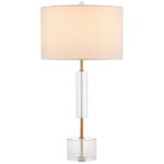 DEVILLE OPTIC CRYSTAL TABLE LAMP