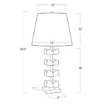 BRASS GLASS FLOWERS TABLE LAMP