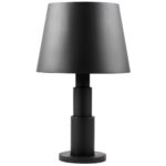 MATTE BLACK TABLE LAMP
