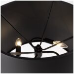 MATTE BLACK TABLE LAMP