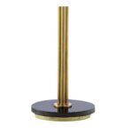 TROPICAL VINTAGE BRASS METAL FLOOR LAMP