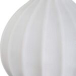 HIGH WHITE MARBLE GOURD TABLE LAMP