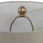 METAL RINGS MODERN COLUMN TABLE LAMP